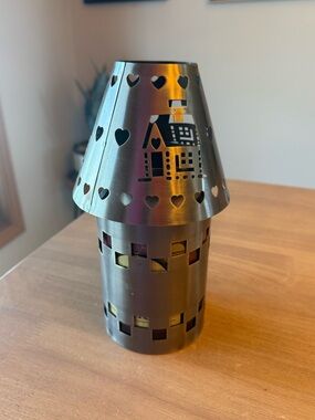 Cottage core candle holder lamp